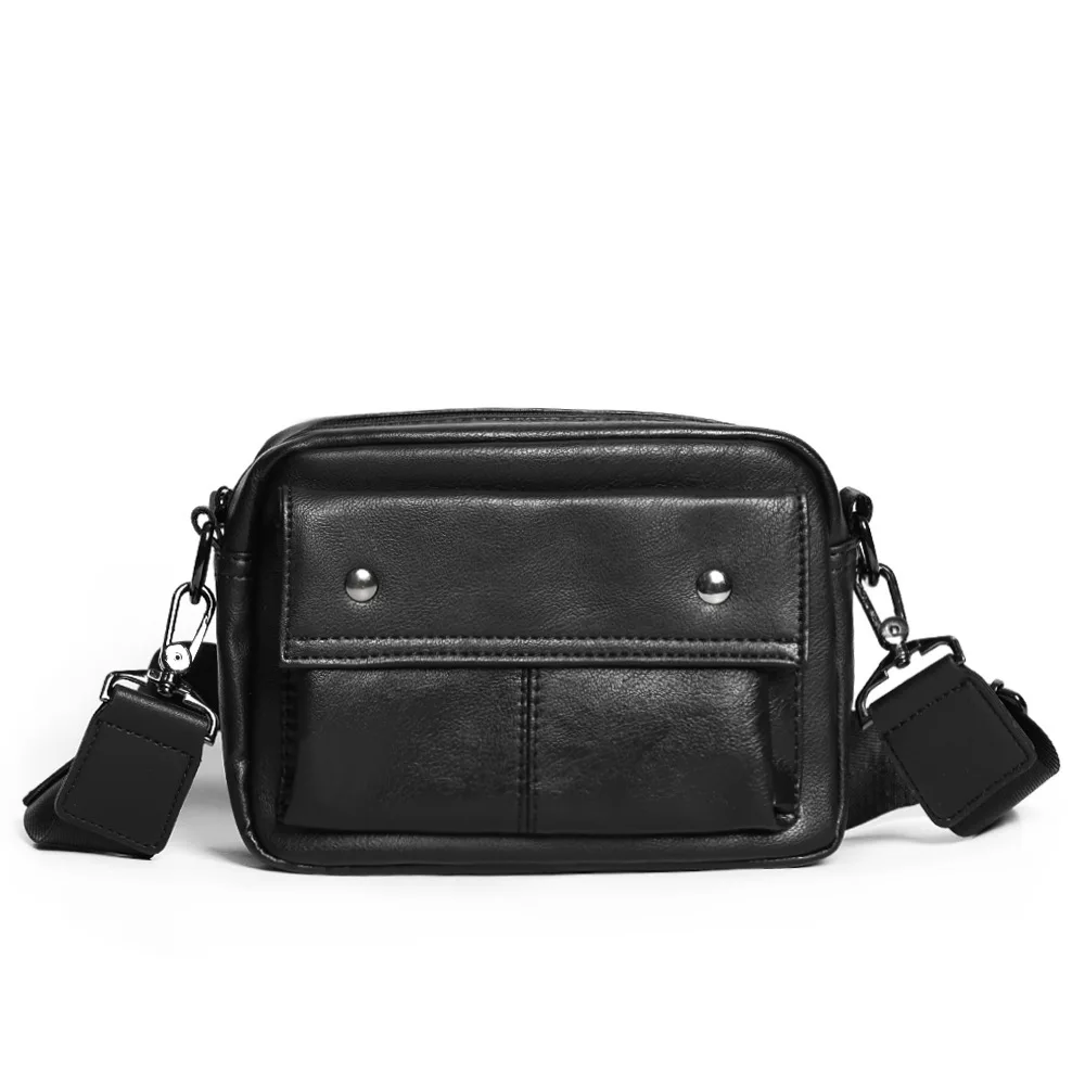 

New Black Casual Men Crossbody Bags for Men Bag Designer Shoulder Bags Man Messenger Bag Fashion Travel Male Purse Sling Bags