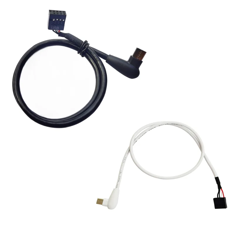 

Elbow USB C to USB Cable Converter Type C to USB Second Screen LCD Phone Power Charging Data Wire Motherboard Connect Cord