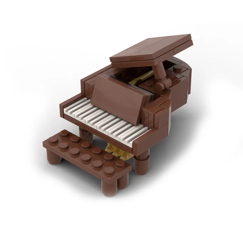 87 pièces MOC Piano à queue pas cher modèle blocs de Construction Construction cadeaux de noël assembler des jouets bricolage idée créative éducation enfants