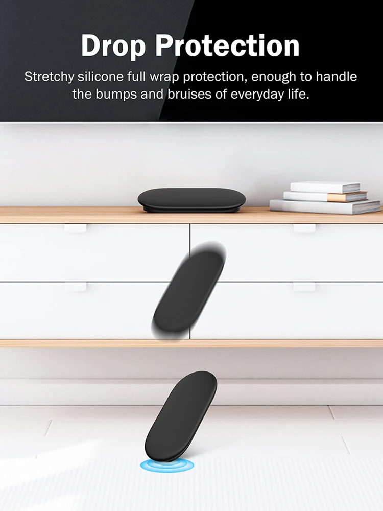 실리콘 보호 커버 안티 드롭 보호 케이스 보호 슬리브 Google TV 스트리머(4K) 콘솔용 소프트 실리콘 커버