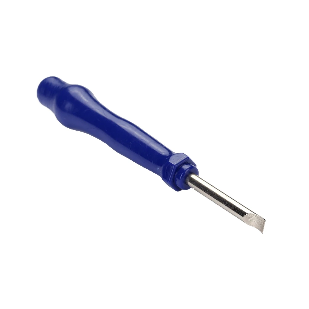 

Watch Case Back Opener Lever Snap Repair Tool Cover Remover Pry Lid Keychain Dark Blue Fine Tip Easy Grip For