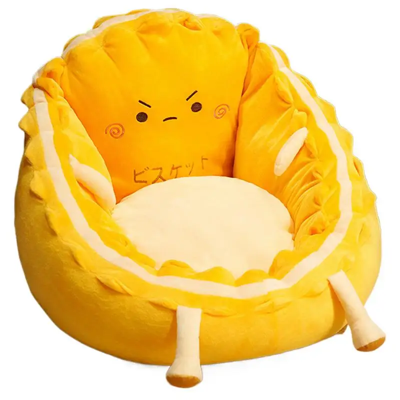 Cute Egg Chair Cushion Floor Reading Gaming Chair Cushion Floor Chair With Back Support Comfy Seat Cushion Soft Chair Cushion