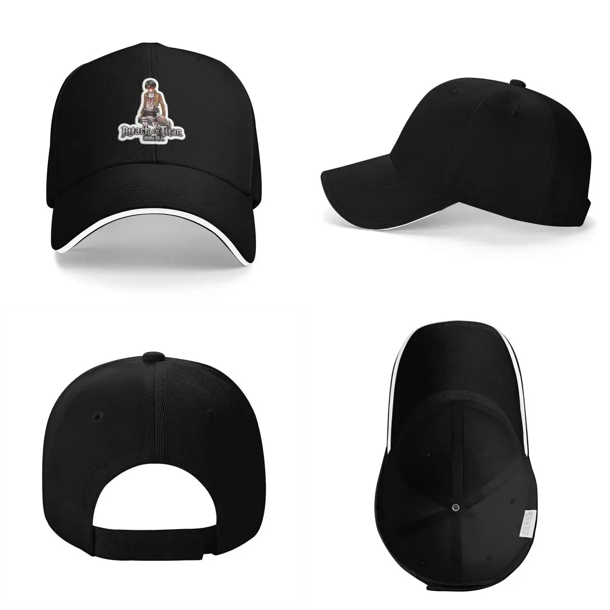 Unisex Baseball Hats Attack On Titan Anime Logo Outdoor Streetwear Summer Sports Baseball Caps Hip Hop Cap Casquette Hats
