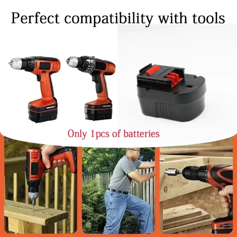 

Replace the 12V 12800mAh nickel hydrogen battery A12 A12ex Fsb12A1714 of Baide electric tools with high capacity and durability