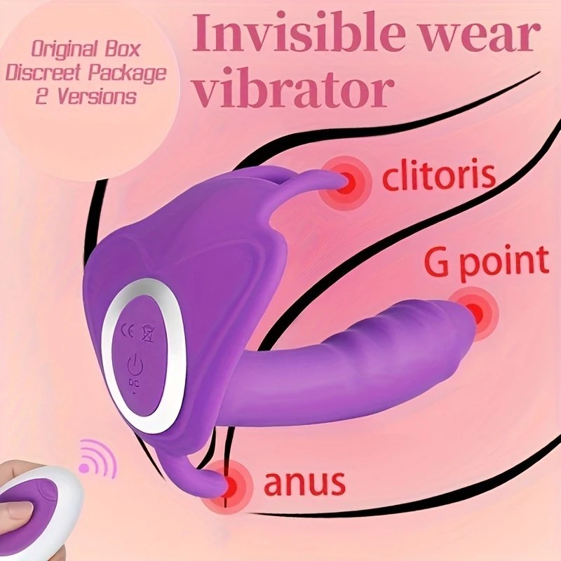 女性用バイブレーター、バタフライ型ディルド、アプリリモコン、Bluetooth対応、セクシーディルド、女性用Gスポットバイブレーター、大人のおもちゃ（18歳以上）