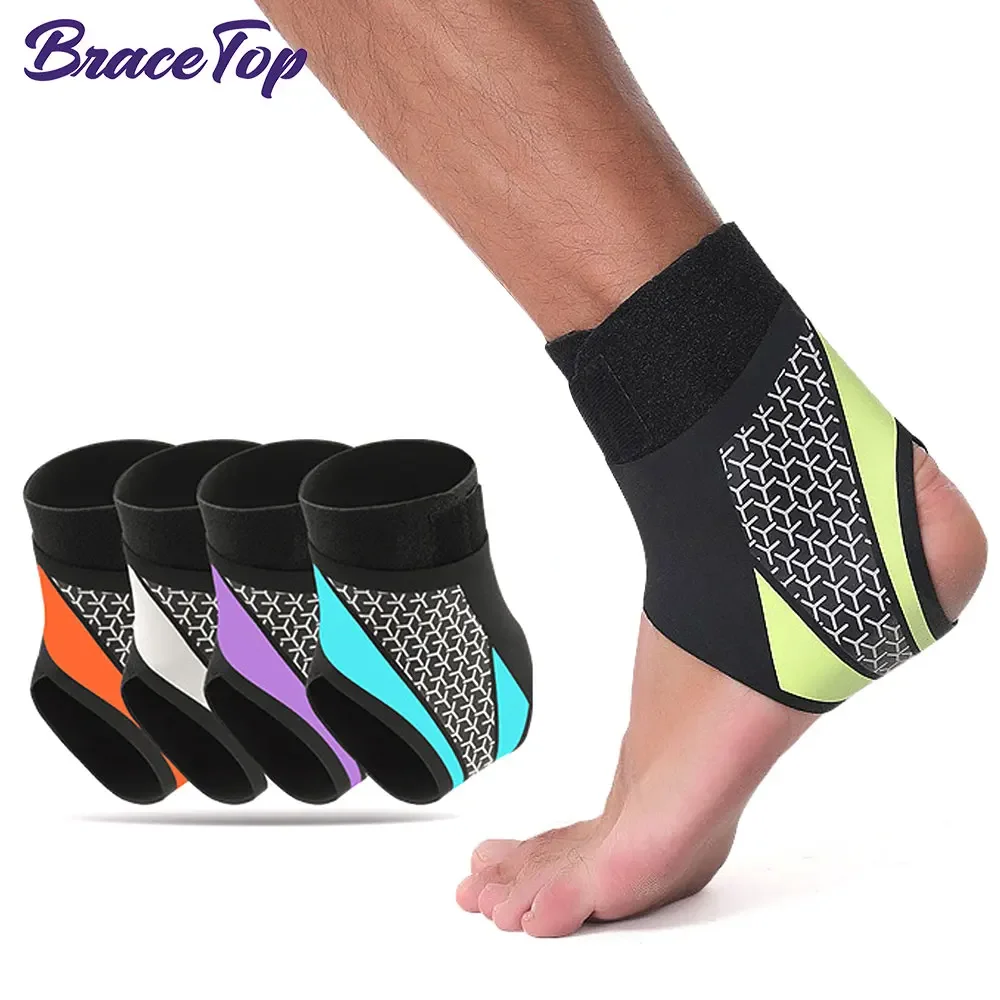 1 Pcs Ankle Support for Ligament Damage & Sprained Ankle, Plantar Fasciitis Support & Achilles Tendonitis Pain Relief, Men Women