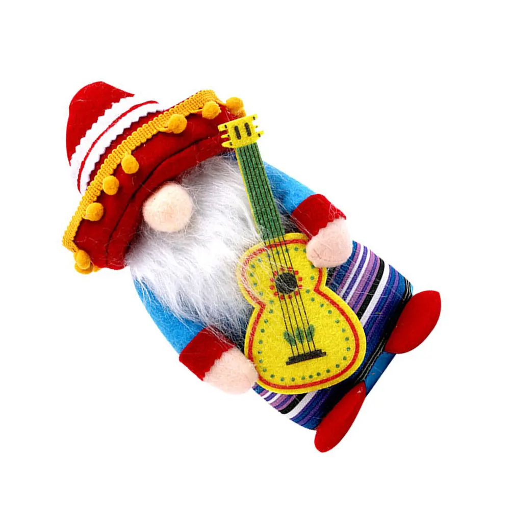 

Carnival Party Cloth Gnome Desktop Standing Dwarf Home Decoration Faceless Festival Ornament for Shelf Table Window