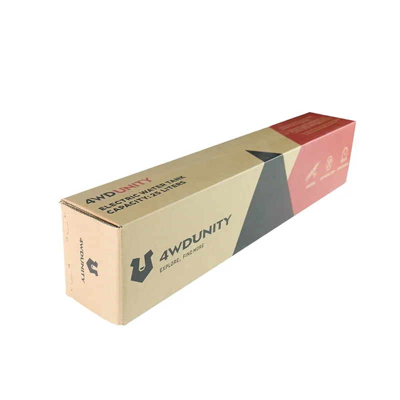 Tanque de água para teto de carro offroad 4x4, capacidade de 21l, plástico preto, tanque de água para teto de carro com design de alta pressão de água