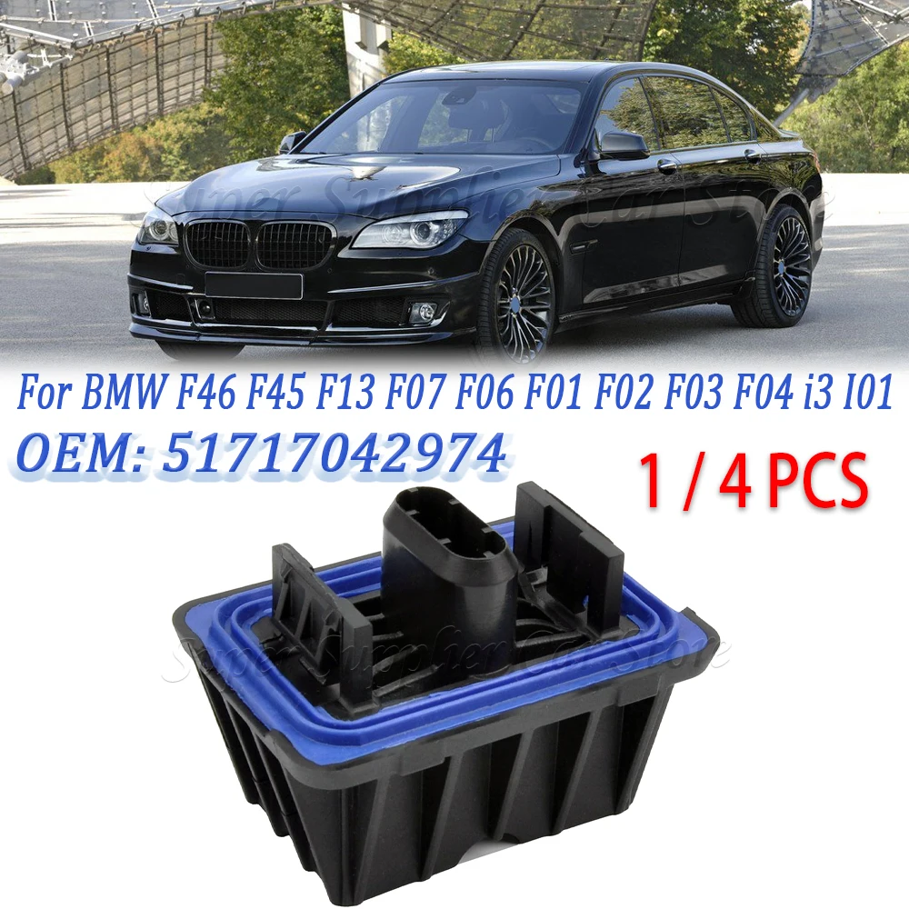 

51717042974 For BMW F46 F45 F13 F07 F06 F01 F02 F03 F04 i3 I01 Car Lift Jacking Point Support Plug Plate Block Jack Pad 1/4Pcs