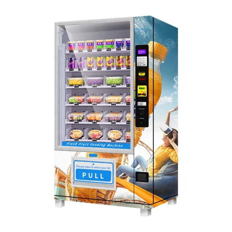 Mini Screen Drinks and Snacks Vending  Machine Refrigerator Vending Machine  for Cold Drink