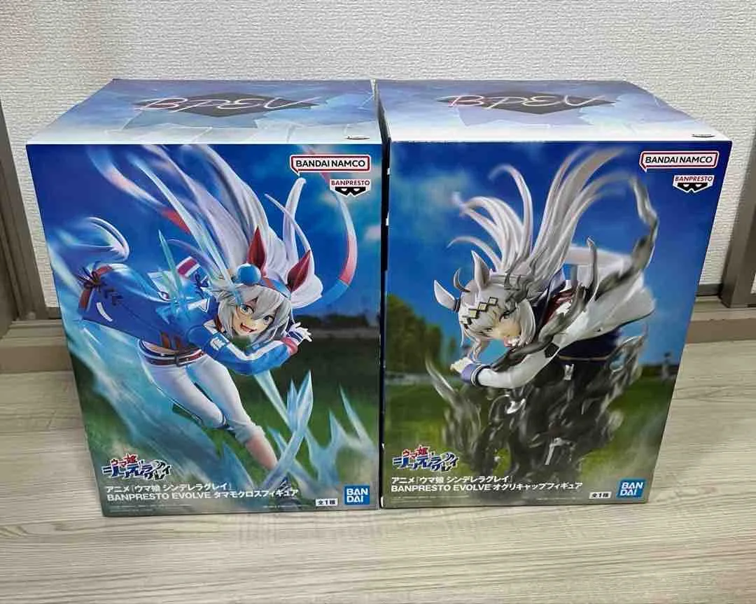 

Officially Licensed BANPRESTO Uma Musume Cinderella Gray EVOLVE Oguri Cap Tamamo Cross Figure Anime Model Toy