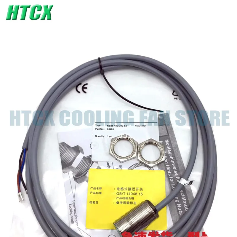 Индуктивный бесконтактный переключатель короткого типа  NBB8-18GM30-E2