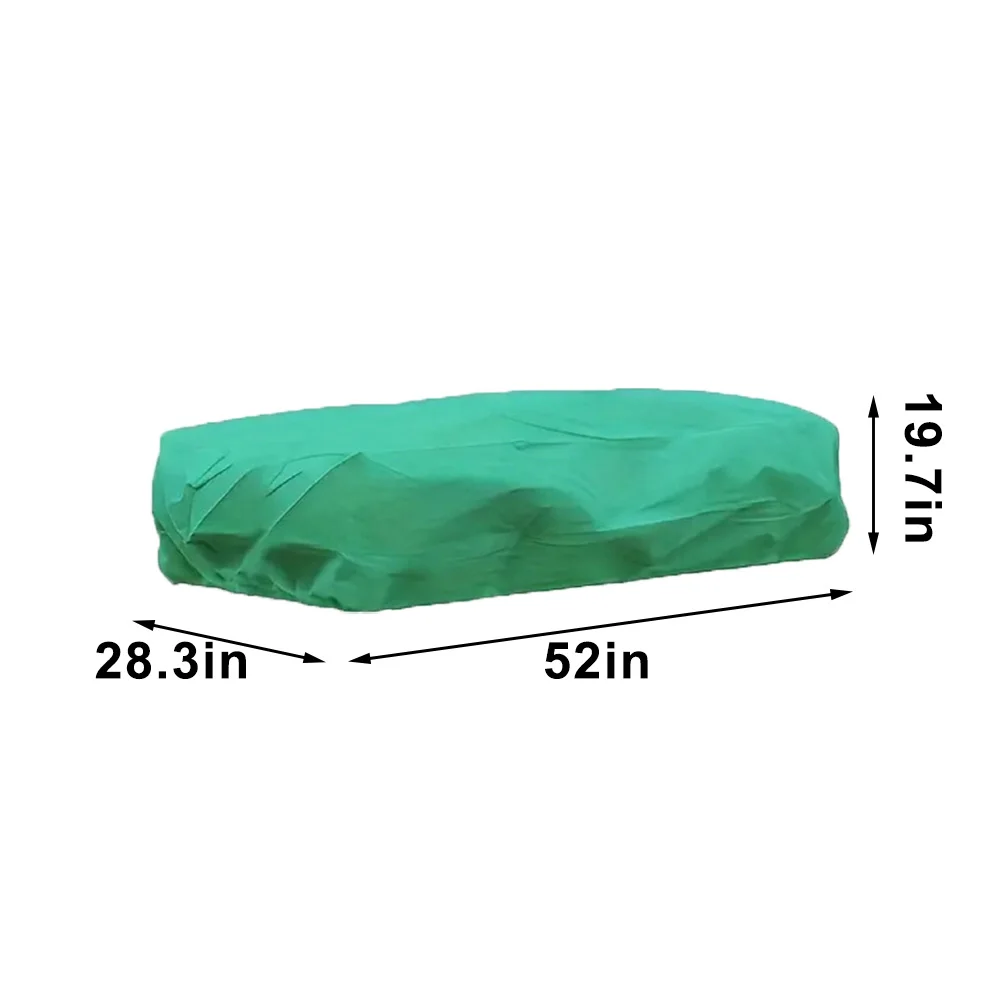 4 Piece Plant Covers for Winter 52x28 3x19 7 Inch Rectangular Covers with Drawstring for Garden Shrubs and Potted Plants