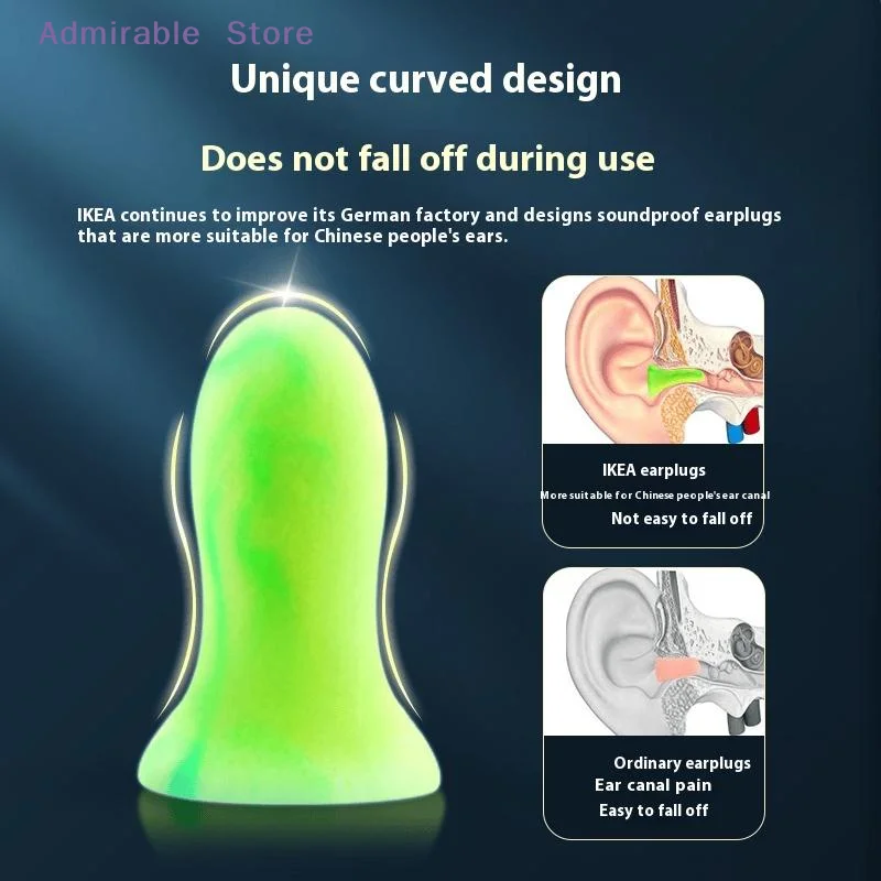 [W]1/3/5 Boxes Anti-Noise Sleeping Aid Ear Care Reusable Sleep Ear Plugs Noise Reduction Sound Insulation Earplugs