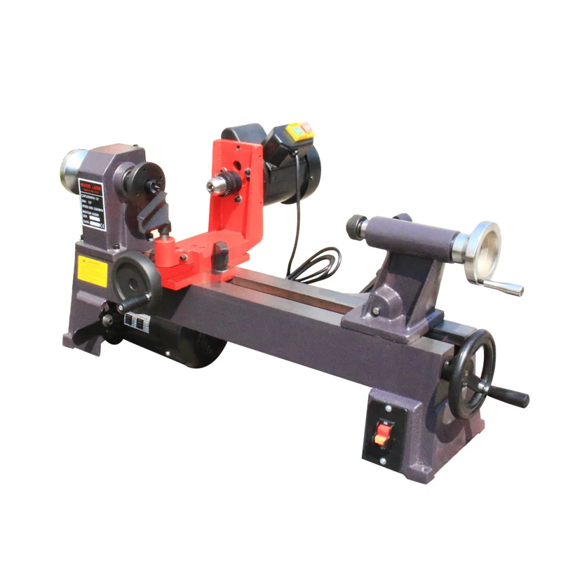 A Machine For Processing Buddha Beads With A Woodworking Lathe