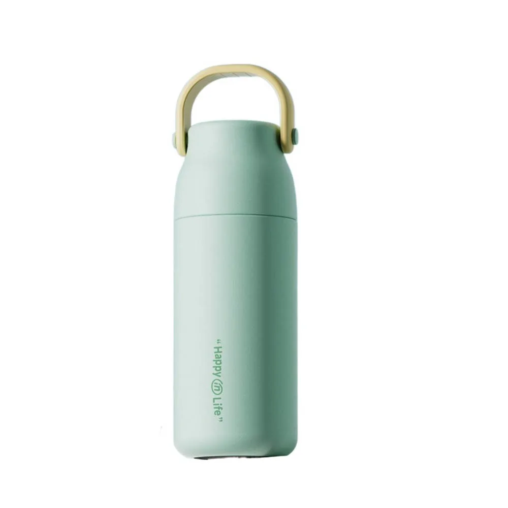 

500ml Insulated Bottle Handheld Leak Proof Thermos Water Bottle 316 Stainless Steel Large Capacity Insulated Tumbler Cup Office