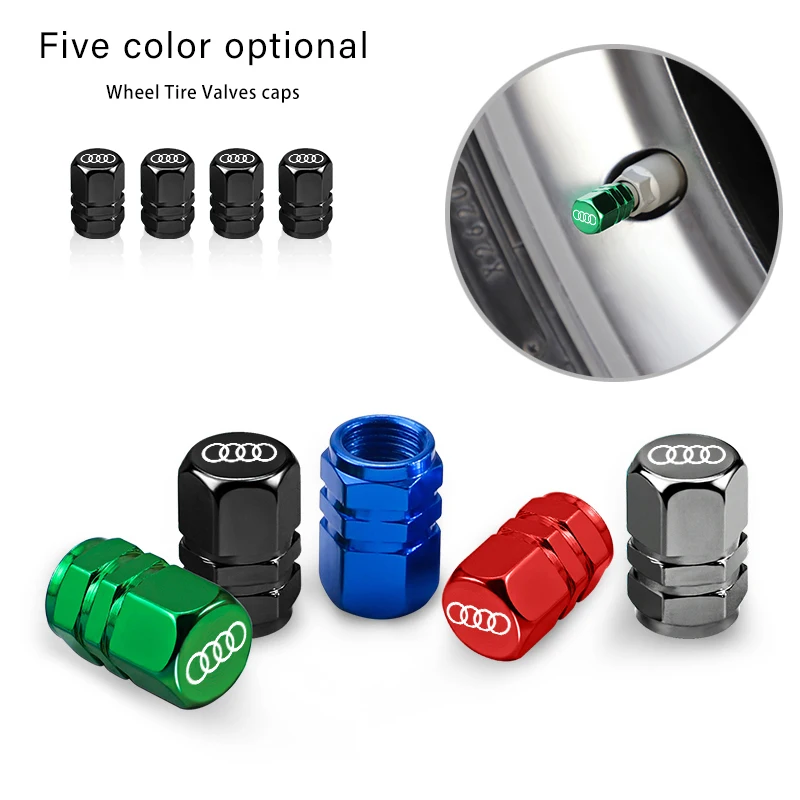 Рисунок 4 - Колпачки клапанов шин автомобиля