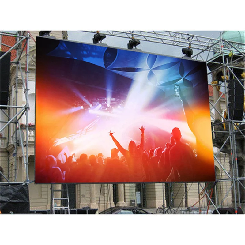 HD full color LED screen P3.9 indoor LED die-casting aluminum panel 500x1000mm large LED display customization