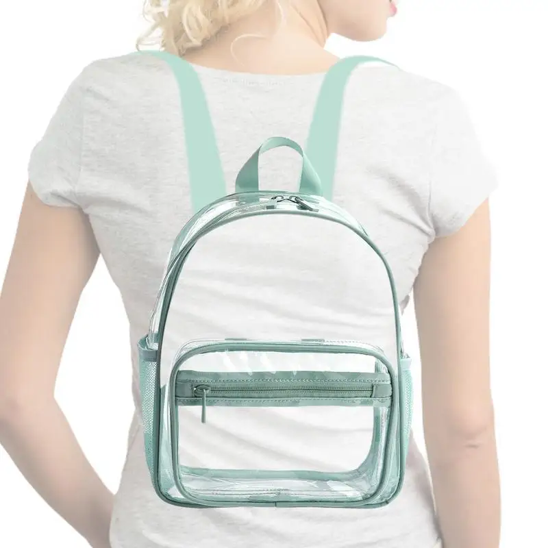 Kindergarten Clear Back Pack Transparent Elementary School Backpack Transparent Back Pack For Kids Girls Boys Teens Adults