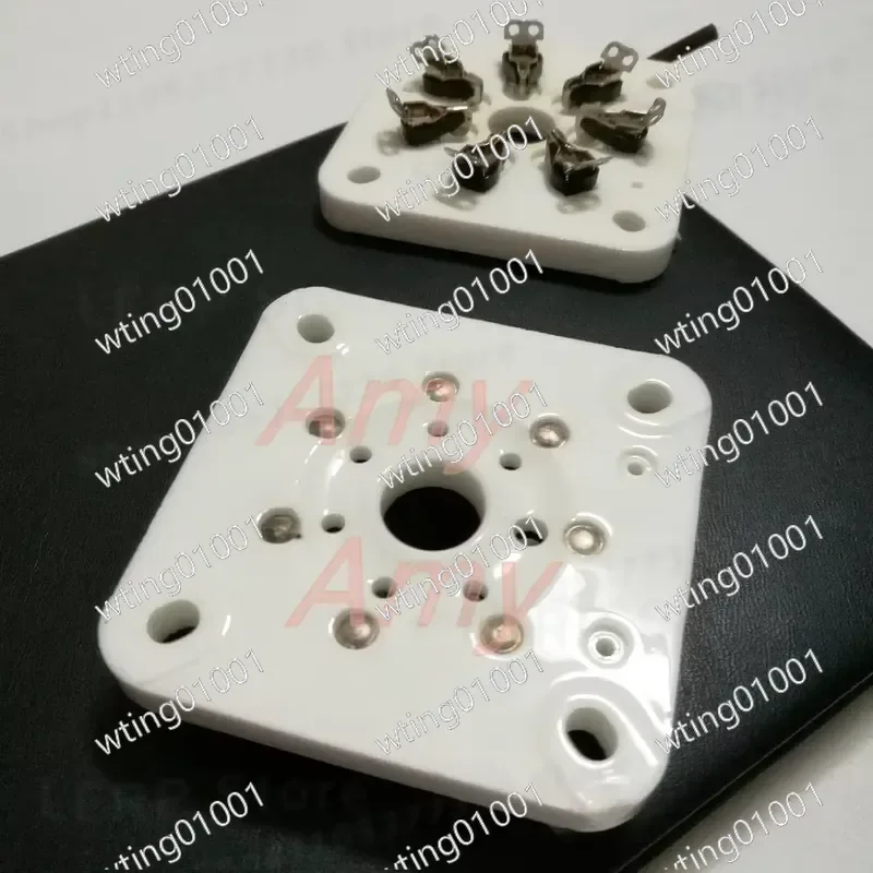 for FU19 FU29 FU32 6C33 FM30 premium ceramic base holder high temperature resistant connector adapter for audio amplifier