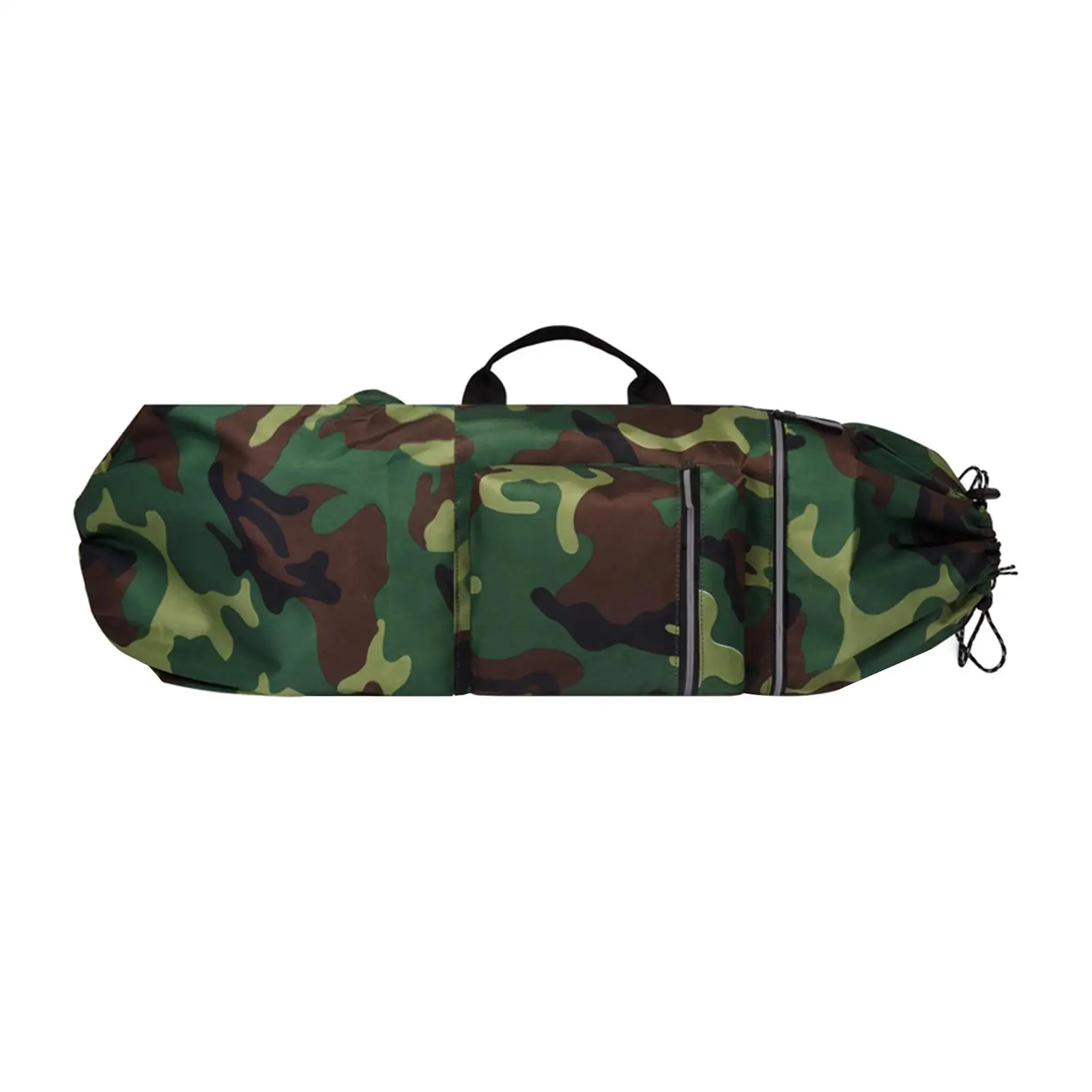 Waterproof Skateboard Longboard Bag Oxford Carry Pouch with Shoulder Strap for Electric Board Deck Travel Storage