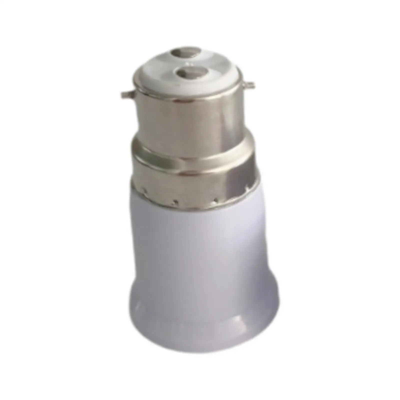 E27 to B22 Light Bulb Adapter Converter Base PP Construction Bulb Converter for Light Fixture Conversion