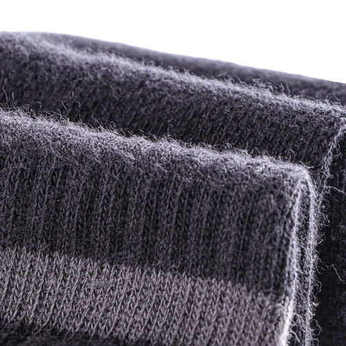 Imagen 2 del producto YUEDGE-Calcetines informales de algodón para hombre, calcetín transpirable con cojín, color negro, talla 37-46 EU, 5 pares