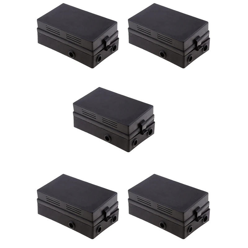 

5X Car Blade Fuse Holder Relay Socket Black Box 18 Way Blade Fuse Holder Car Automotive Insurance For Automotive Marine