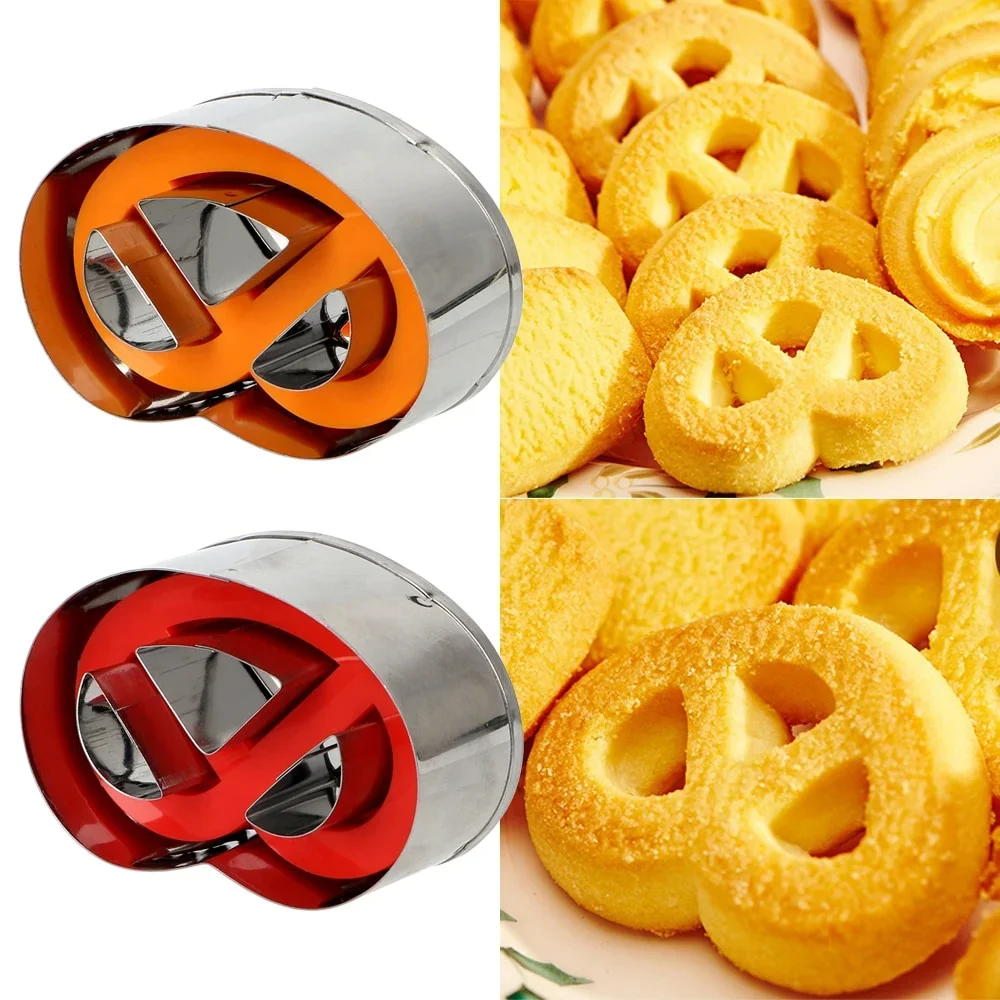 Stainless Steel Cookie Cutters DIY Hand Press Mould Tools Kitchen Gadgets Cake Decoration Fondant Baking