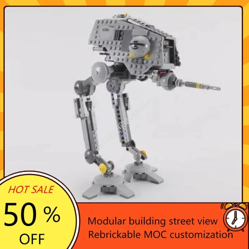 500PCS MOC AT-DP Space Battle All-Terrain-Abwehr kapsel Walking Mech Custom Puzzles Educational  Technology Assembly Toys Gifts