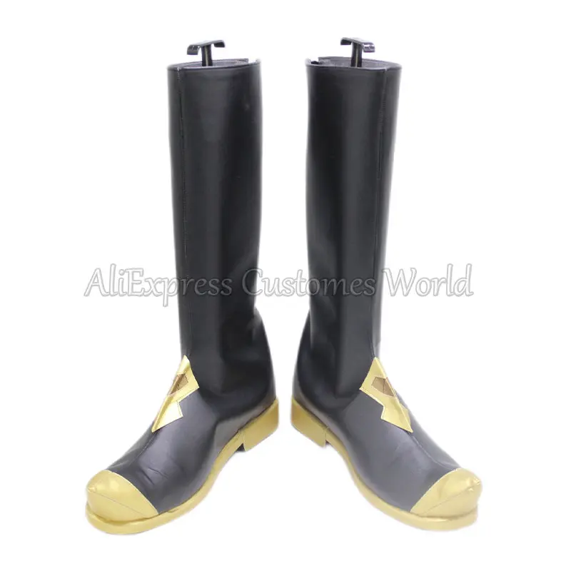 

Game Genshin Impact Alhaitham Cospalay Boots Shoes Anime Genshin Hesham Cospaly Hair Wigs Heat Resistant Synthetic