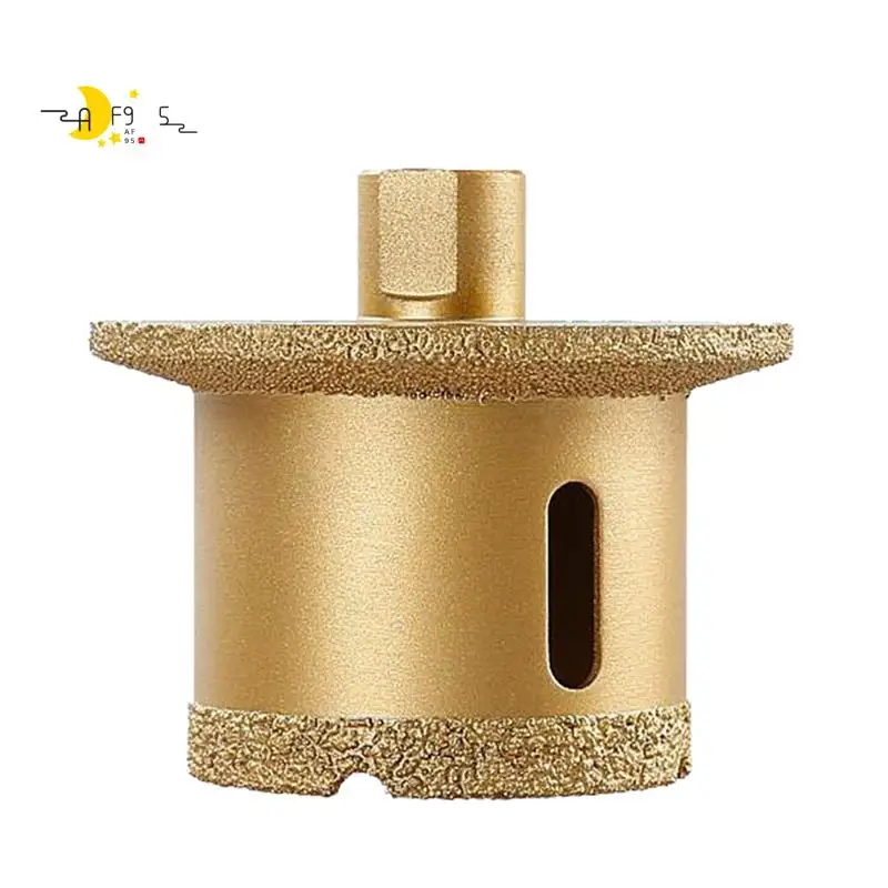 AF95-Hole Opener เครื่องบด เจาะ Bit Brazed Diamond Hole เจาะ Saw Core Bits สําหรับกระเบื้องหินอ่อน Hole Opener