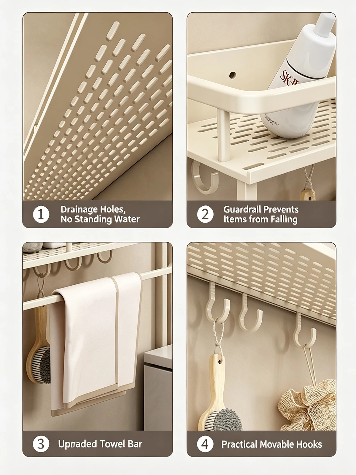 Bathroom Storage Shelf — product detail 9