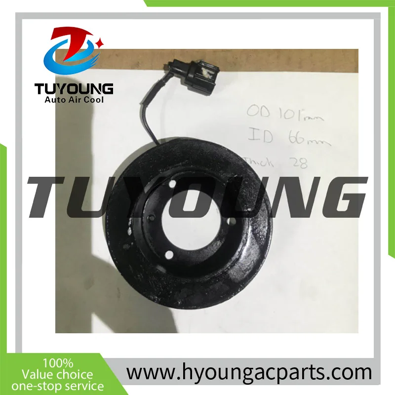 

Primary aluminum best quality auto ac compressor clutch Coil fit Nissan Navara size 101*66*28MM