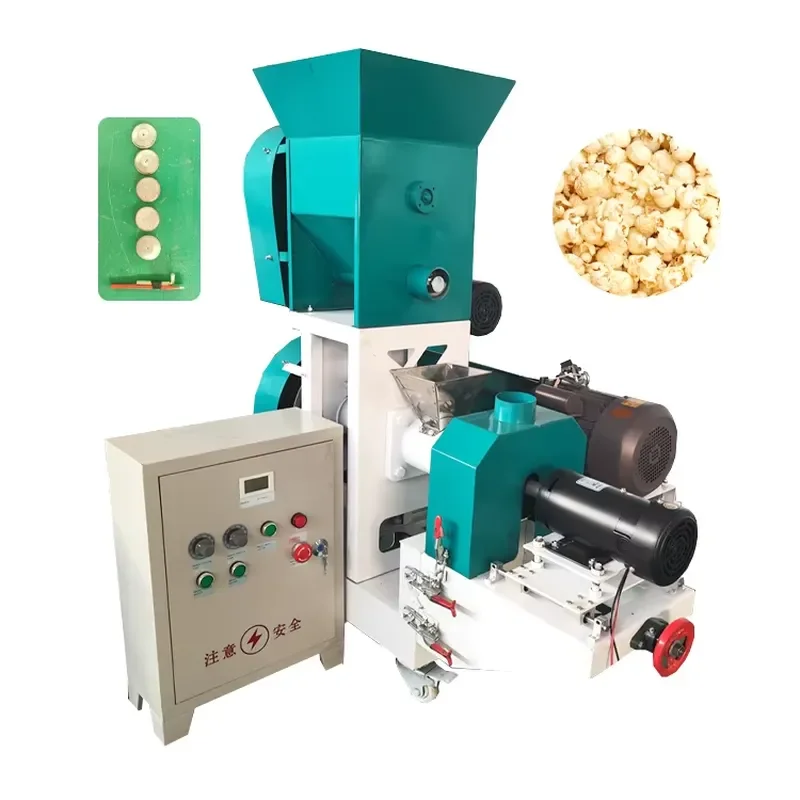 Snack Food Extruder Rice Corn Extrusion Machine Corn Snack Maker New Rice Puffing Equipment for Home Commercial Use