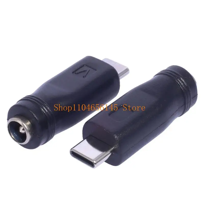 652F DC5521 Power Adapter Type-C/Mini USB /Mirco USB Charging Connector Safe and Faster Converter for Phone Tablets