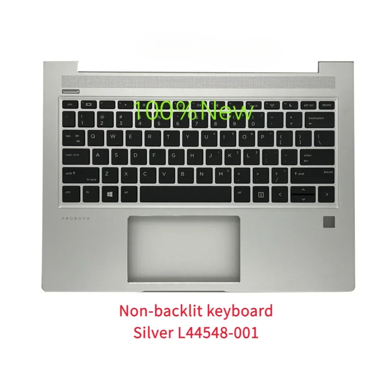 New For HP Probook 430 435 G6 G7 Laptop Palmrest Non-Backlit Keyboard L44548-001  L44547-001