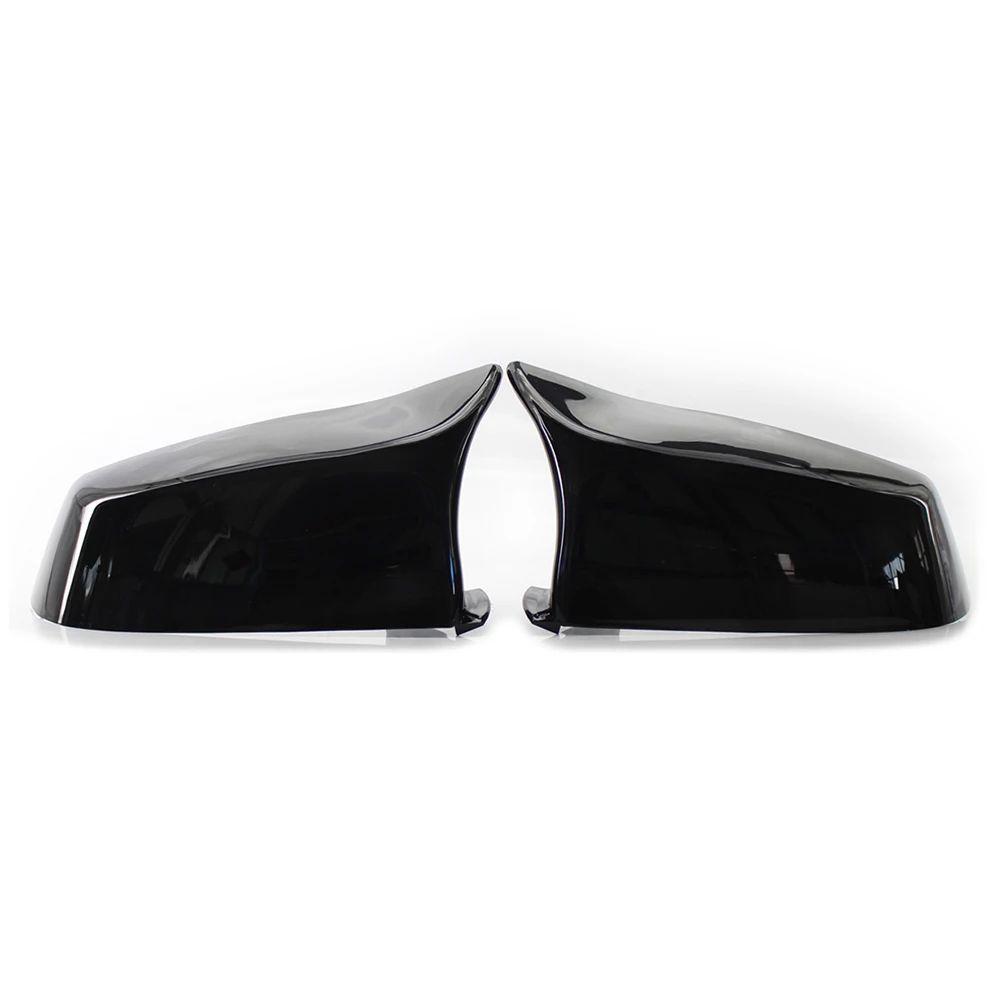 2Pcs Car Rear View Mirror Cover Trim For BMW 5 6 7 Series F10 F18 E60 F01 F02 F03 F04 F06 F07 F12 F13 E63 E64 Exterior Parts