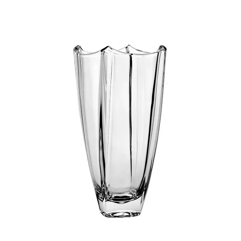 Crystal glass starfish vase European style vase countertop flower vase