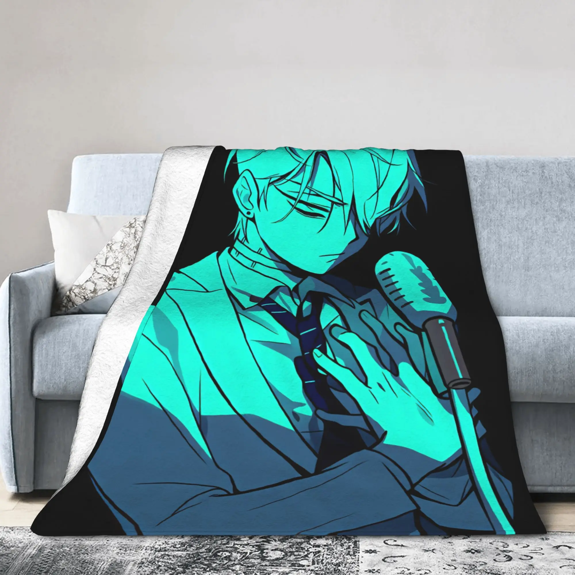 Till ALNST Zombie Stage Blankets Kids Adults  Flannel Throw Blanket For Home Decor Comfortable DIY Quality Bedspread Gift