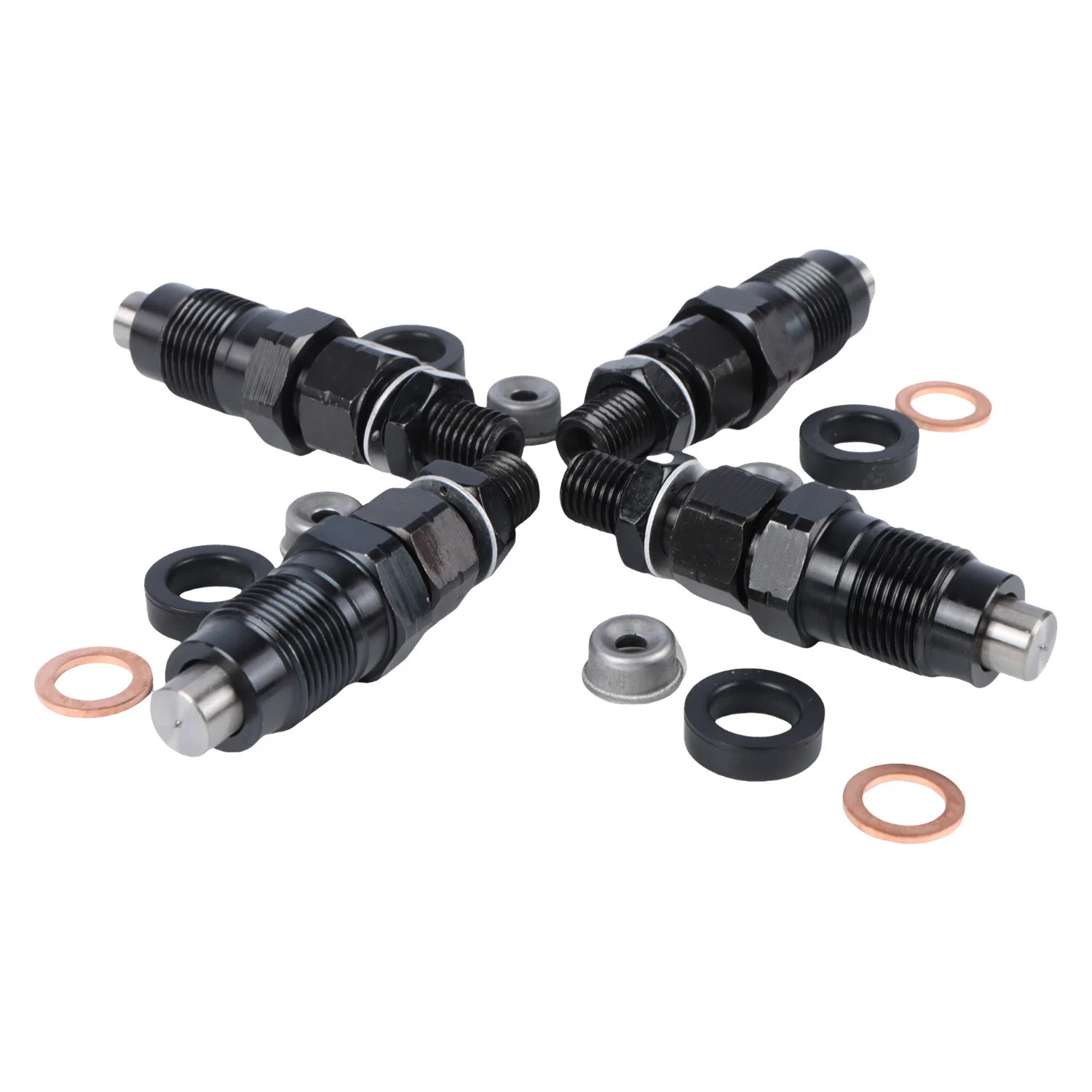 4PCS Diesel Fuel Injectors For Toyota Hilux Surf Prado 1KZ-TE 3.0L New