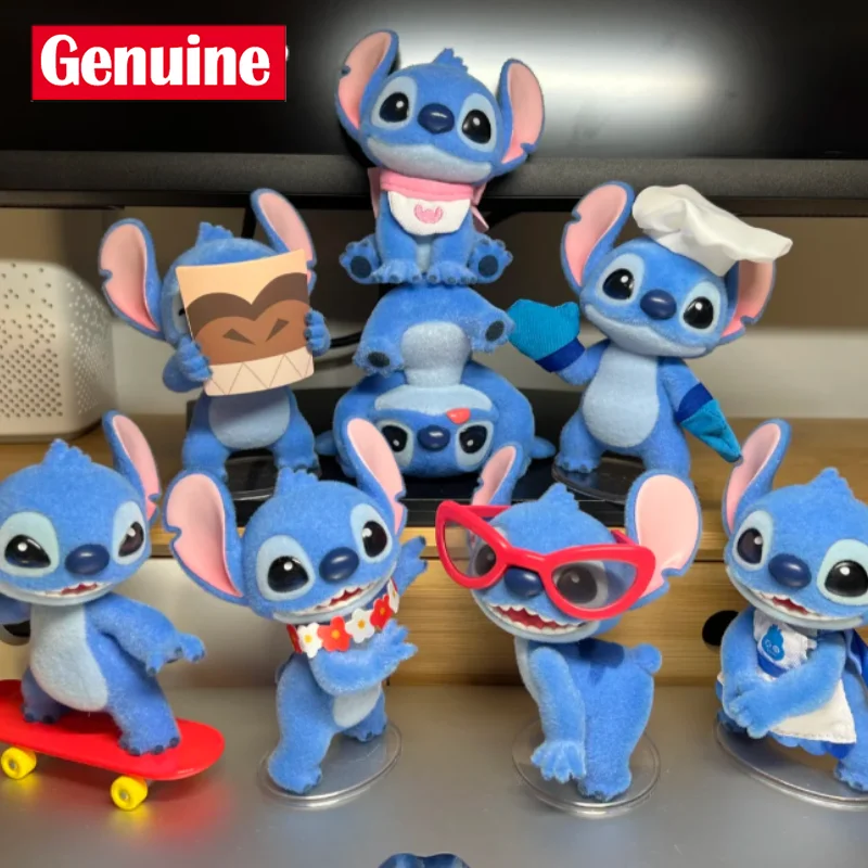 

Hello Stitch Series Blind Box Plush Figurines By Toptoy Authentic Cute Ornaments Trendy Gifts For Collectors Birthday