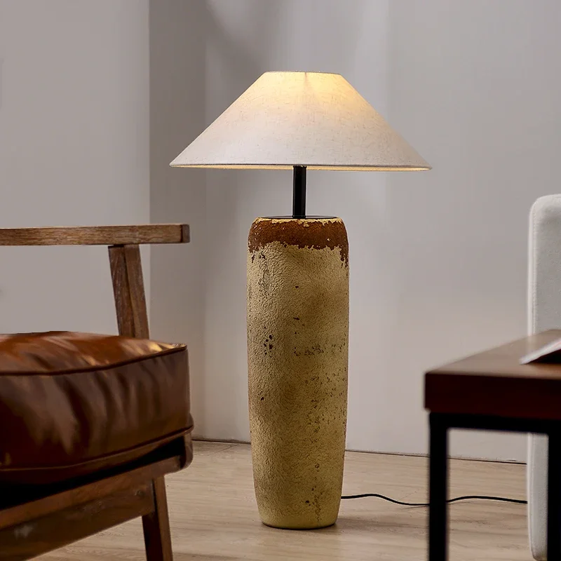 Good stuff floor lamp, coffee table corner decoration ornament next to the sofa in the living room, Japanese-style bedroom