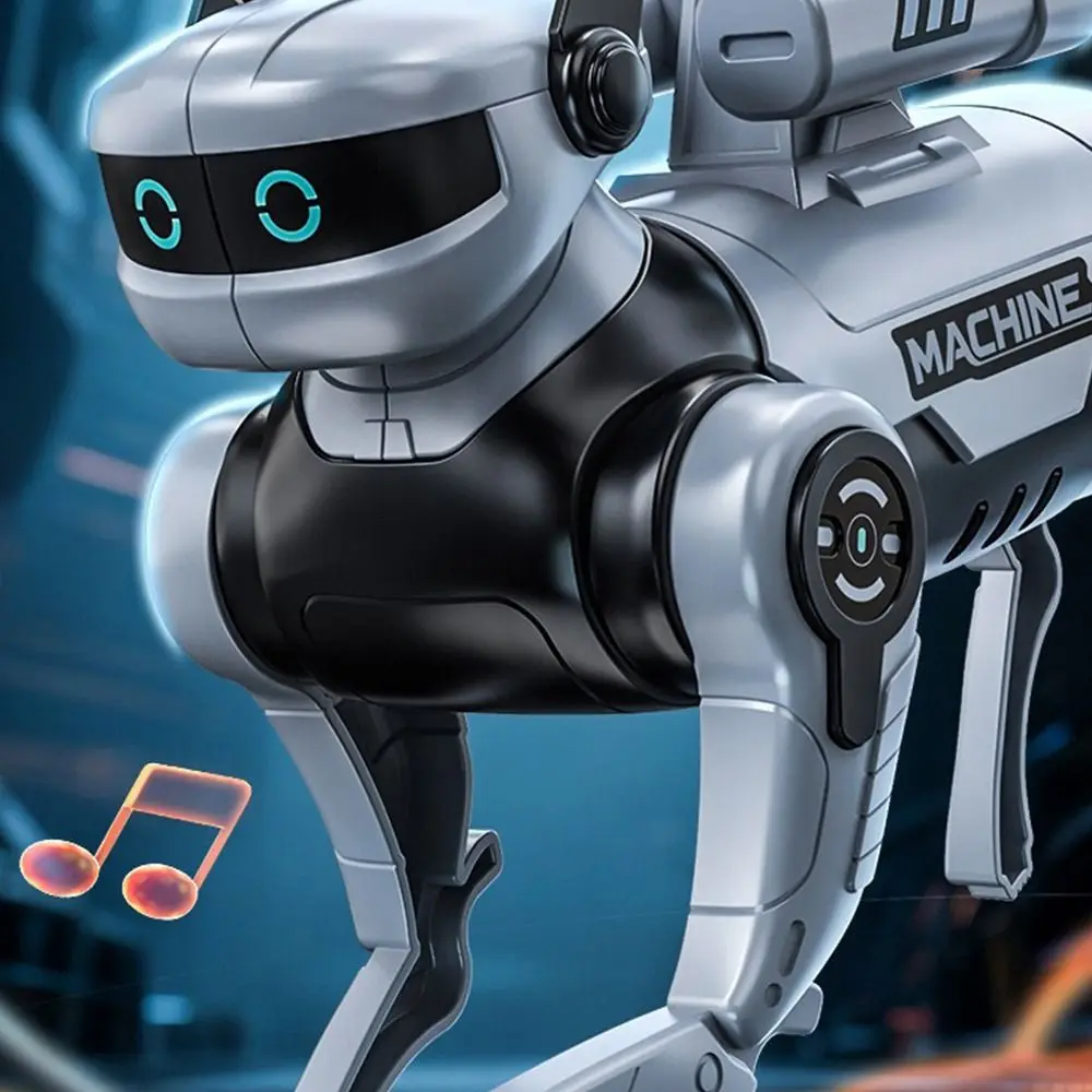 DIY Assembled Electric Robot Dog Intelligent Voice Controlled Intelligent Mechanical Dog Dialogue Function Early Education