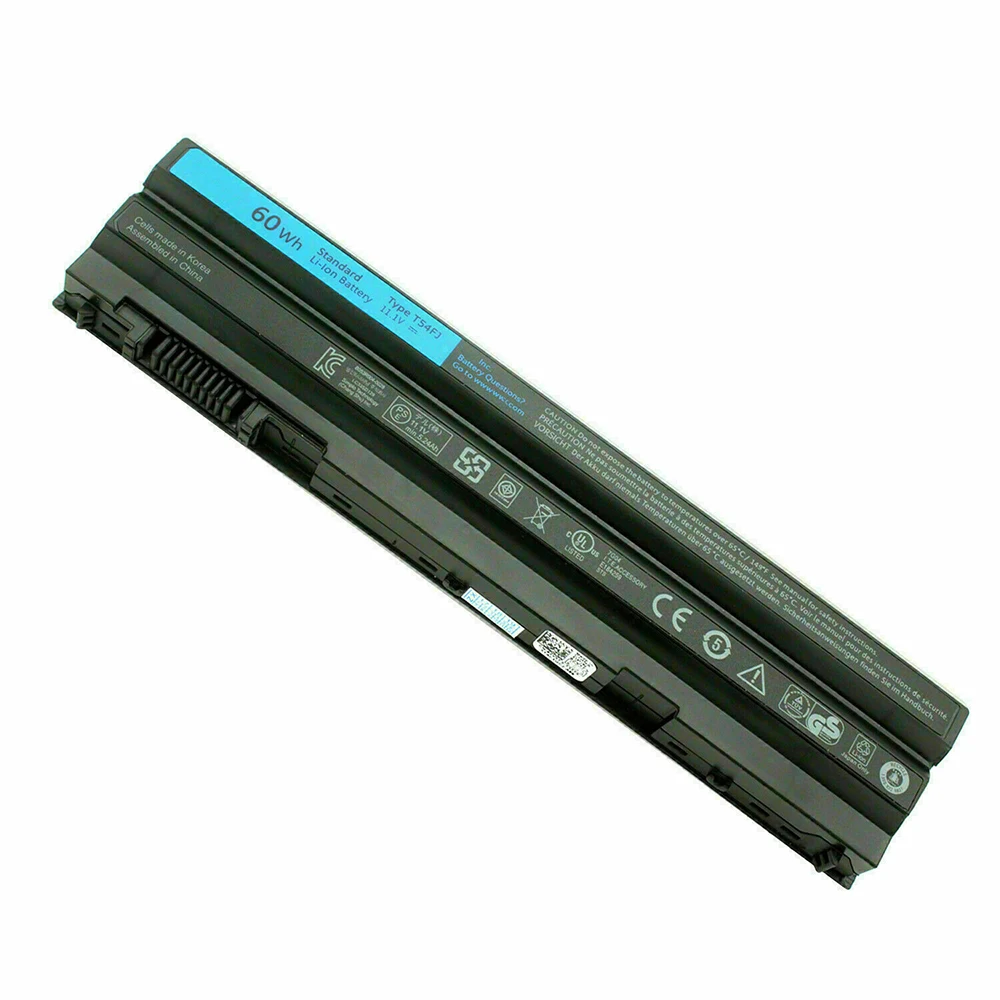 Imagem -04 - Original Genuíno T54fj 11.1v 60wh Bateria do Portátil para Dell Latitude E6420 E6430 E6440 E6540 E5420 E5430 Novo