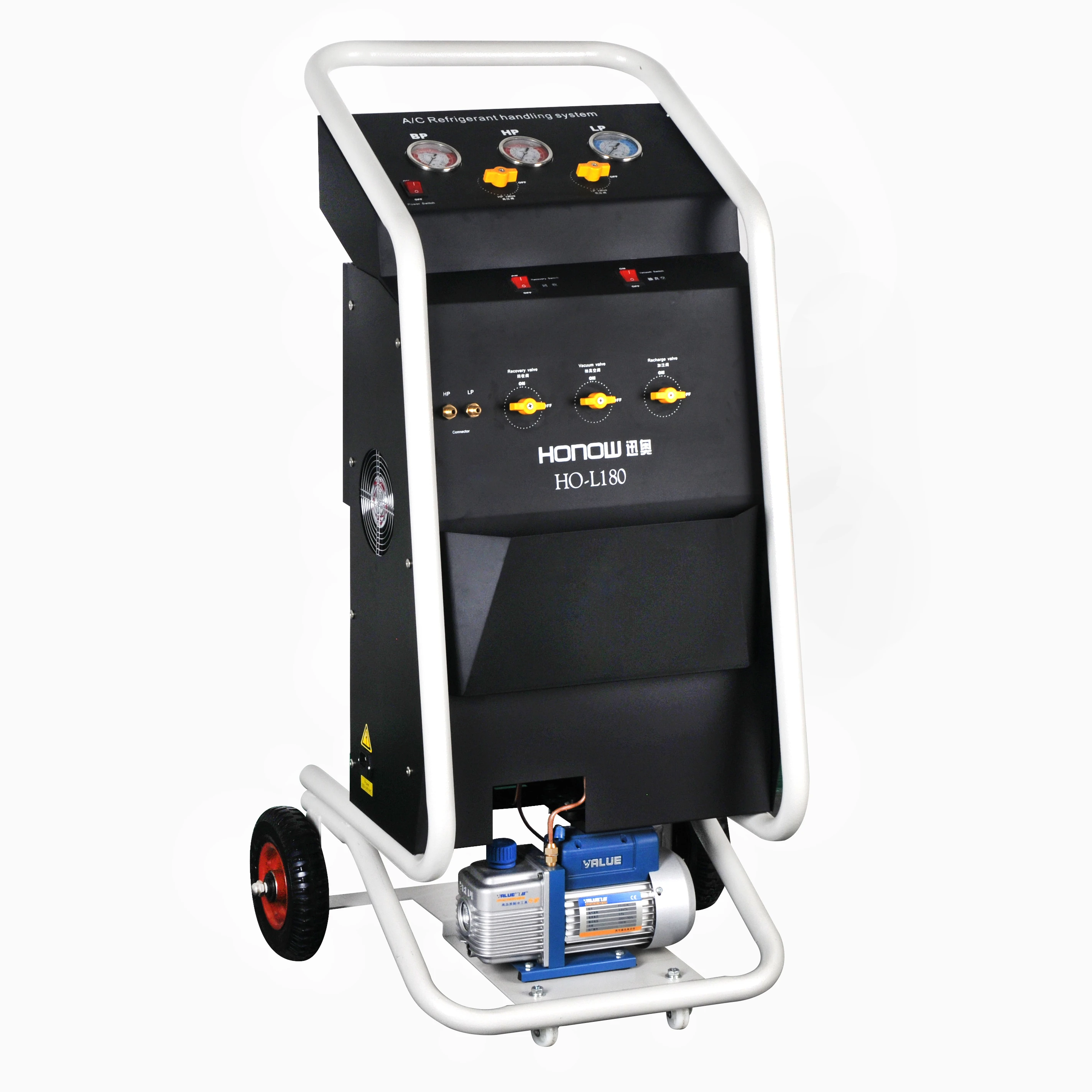 

Manual A/C Refrigerant Recovery & Charging Machine HO-L180A