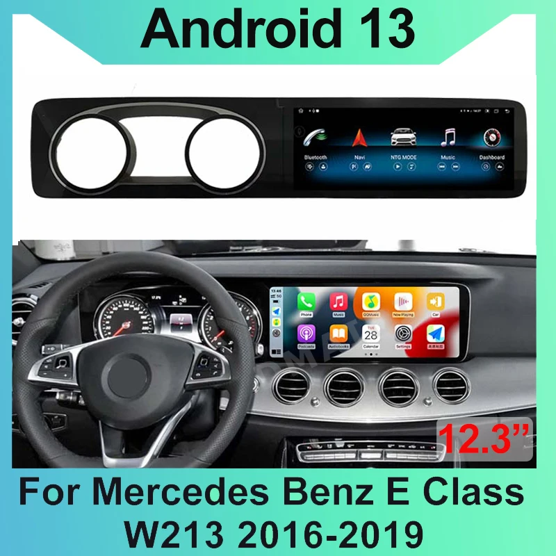 

Android 13 128G Carplay Autoradio For Mercedes Benz E Class W213 E200 E300 Car DVD Player GPS Navigation Multimedia Touch Screen