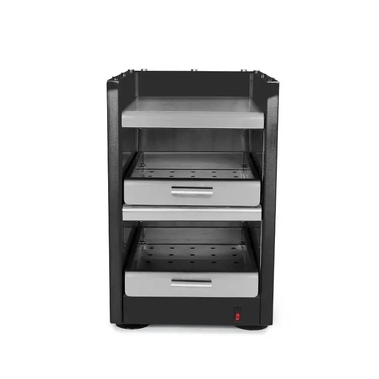 Commercial Cup Holder Warmer Rack Hotel Restaurant Supply Electric Cup Warmer Machine Three Layer Cabinet - Image 2