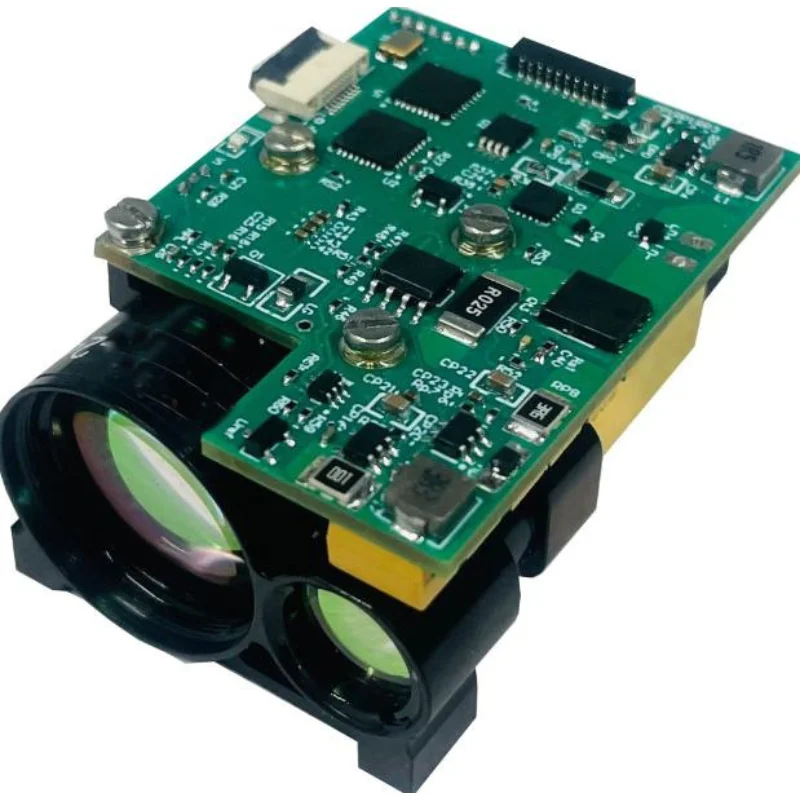 

ATV1535nm 1Hz-10Hz 3Km 4Km 6Km 8Km DC +5V Miniature Human Eye Safety Laser Range Finder High Performance Oem Lrf Sensing