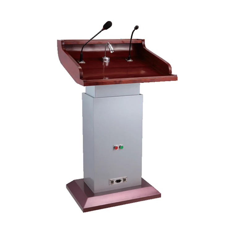 Professional podium Podium - Hotel restaurant podium with conference church microphone